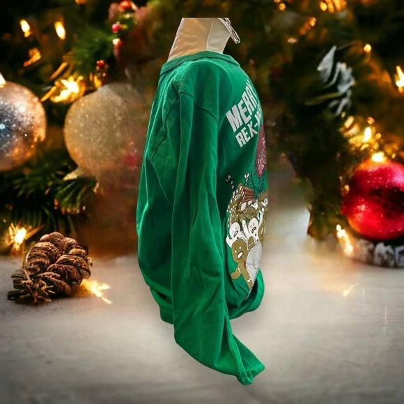 Children’s‎ place small dinosaur Christmas shirt - Picture 2 of 6